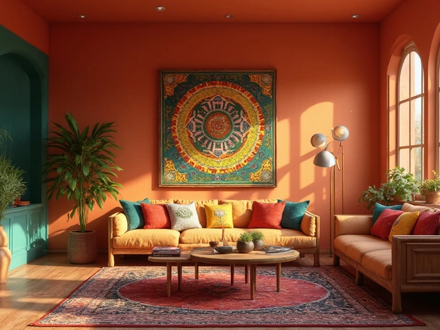 How to Make Your Living Room Pop Without Going Overboard