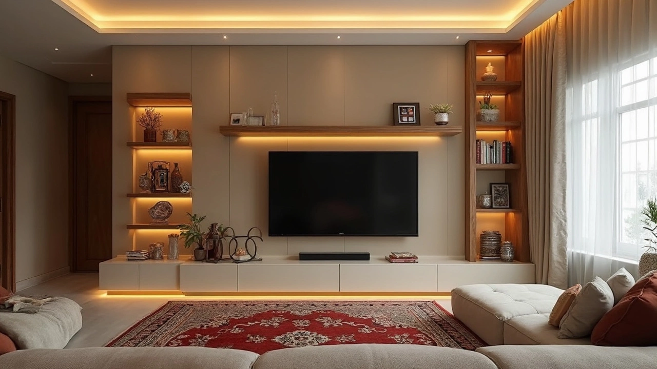 Balancing TV and Wall Art