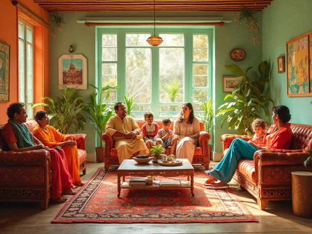 Which Colour Gives Positive Energy in Living Room?